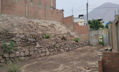 VENTA DE TERRENO EN CHOSICA