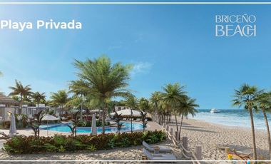 Terrenos de venta en playa briceño dentro de urbanización exclusiva y privada