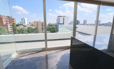 Departamento con Terraza y Doble Altura. Guadalajara - Colonia Americana