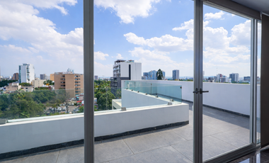 Departamento con Terraza y Doble Altura. Guadalajara - Colonia Americana