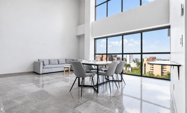 Departamento Doble Altura en Colonia Americana, Guadalajara, Amplios Espacios y Diseño Premium