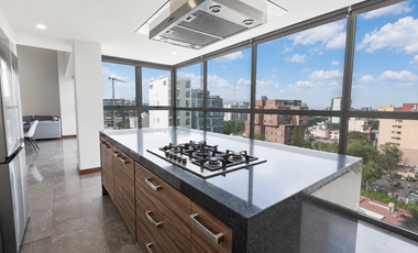 Departamento Doble Altura en Colonia Americana, Guadalajara, Amplios Espacios y Diseño Premium