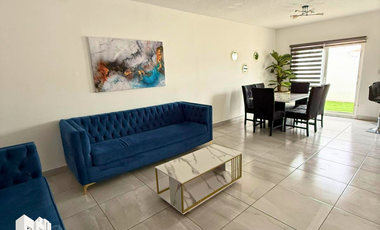 CASA AMUEBLADA EN RENTA EN LA CANTERA
