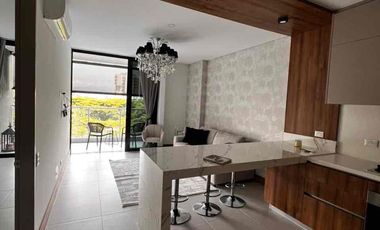 ALQUILER DE HERMOSO APARTAMENTO AMOBLADO - EDIFICIO EN ZENTO 75 - PISO 2.