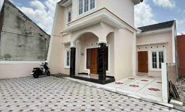 RUMAH 2 LANTAI DENGAN HARGA MURAH DALAM CLUSTER DI JALAN WONOSARI KM 8 POTORONO