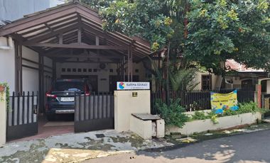 Rumah 2Lt Siap Huni  BU di Jl Mataram Cimanggu Permai Tanah Sarea Bogor