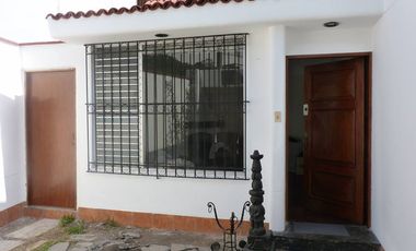 CASA EN ALQUILER: SURCO (LÍMITE MIRAFLORES Y BARRANCO
