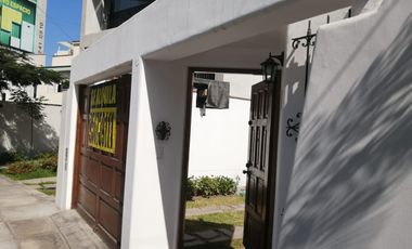 CASA EN ALQUILER: SURCO (LÍMITE MIRAFLORES Y BARRANCO