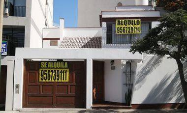 CASA EN ALQUILER: SURCO (LÍMITE MIRAFLORES Y BARRANCO