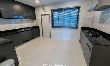 For sale ​​​​The City Bangna XXL size, Luxury detached house, New project, Next to Mega-Bangna Fully furnished with bueatifull built in furniture