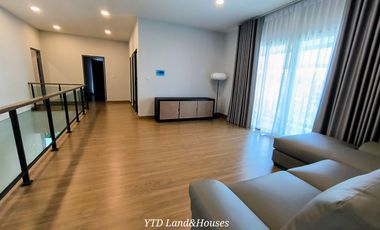 For sale ​​​​The City Bangna XXL size, Luxury detached house, New project, Next to Mega-Bangna Fully furnished with bueatifull built in furniture