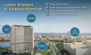 Di Jual Apartment di Lokasi strategis d kawasan Premium, CPI Pantai Losari, Makassar