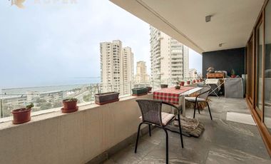Elegante Depto 2D 2B Con Vista Panorámica. Costa De Montemar