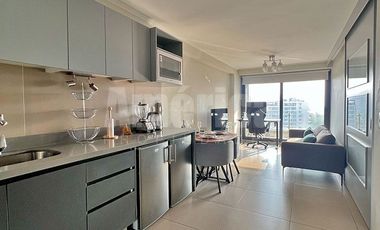 Departamento Amoblado 1D1B Vista Impecable Las Condes