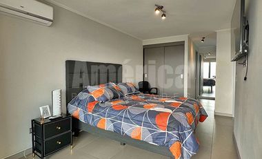 Departamento Amoblado 1D1B Vista Impecable Las Condes