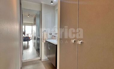 Departamento Amoblado 1D1B Vista Impecable Las Condes