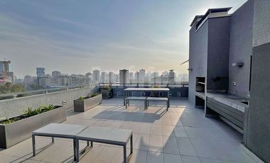 Departamento Amoblado 1D1B Vista Impecable Las Condes