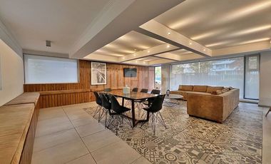 Departamento Amoblado 1D1B Vista Impecable Las Condes