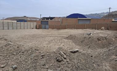 ALQUILO TERRENO EN ZONA INDUSTRIAL ASOC. DORADO PUENTE PIEDRA