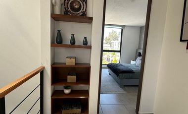 Casa en renta en Aurea a 8 min del aeropuerto, fraccionamiento con extensas y hermosas áreas verdes y servicios