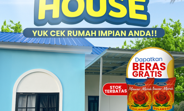 Rumah dijual di Marusu, Maros, A'bulosibatang, Sulawesi Selatan