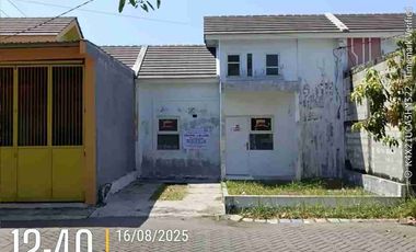 Dijual murah via lelang rumah di swan Menganti Gresik