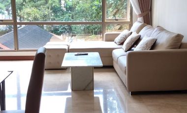 Y.R. DIJUAL APARTEMEN FURNISH TERMURAH HEGARMANAH RESIDENCE 3BR TYPE RUBY STRATEGIS AMAN DAN NYAMAN