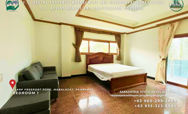 6 ENSUITE BEDROOM FULLY FURNISHED HOUSE FOR RENT AND SALE INSIDE CLARK FREEPORT ZONE PAMPANGA