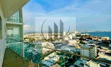 Departamento en venta vista al mar de 3 recámaras en Camino al Mar, Mazatlán Sinaloa, Zona Dorada