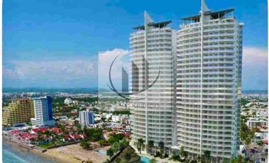 Departamento en venta vista al mar de 3 recámaras en Camino al Mar, Mazatlán Sinaloa, Zona Dorada