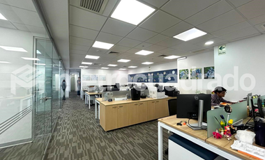 Oficina con Flujo 200 m² - Implementada - Miraflores