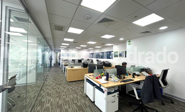 Oficina con Flujo 200 m² - Implementada - Miraflores