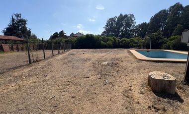 Camino Las Gaviotas, a 10 min de Concón, terreno 860 M2, con piscina