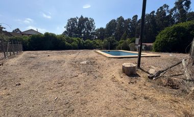 Camino Las Gaviotas, a 10 min de Concón, terreno 860 M2, con piscina