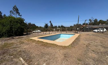 Camino Las Gaviotas, a 10 min de Concón, terreno 860 M2, con piscina