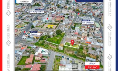 Venta de Terreno en la Ciudadela Oriente, cerca del Estadio Bellavista de Ambato