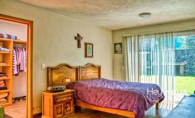 CASA EN RENTA EN HÉROES 1910, TLALPAN, RODEADA DE BOSQUE