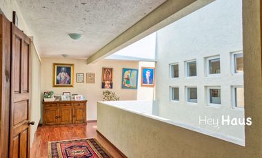 CASA EN RENTA EN HÉROES 1910, TLALPAN, RODEADA DE BOSQUE