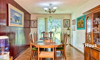 CASA EN RENTA EN HÉROES 1910, TLALPAN, RODEADA DE BOSQUE