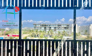 Depa de playa en renta vacacional con 4 recámaras y vista al mar