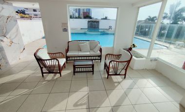 🏢 OFERTA VENDO PENTHOUSE VISTA Y SALIDA AL MAR - DOS DORMITORIOS  - PISO 9 (Tonsupa – Club Resort Pacífico)