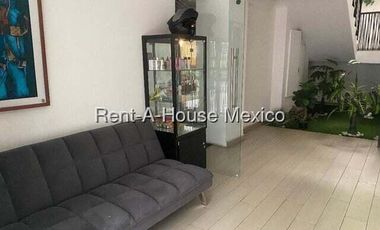 Departamento Amueblado en Renta en Coyoacan, Campestre Churubusco CMB  26-1588.