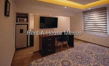 Departamento Amueblado en Renta en Coyoacan, Campestre Churubusco CMB  26-1588.