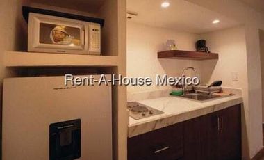 Departamento Amueblado en Renta en Coyoacan, Campestre Churubusco CMB  26-1588.
