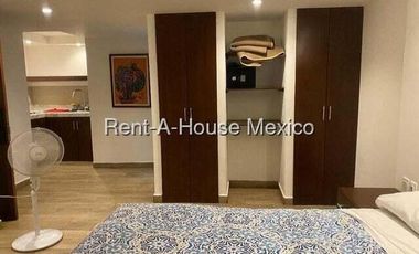 Departamento Amueblado en Renta en Coyoacan, Campestre Churubusco CMB  26-1588.