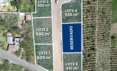 VENDO LOTES EN AMBATO-HUACHI GRANDE LA LIBERTAD