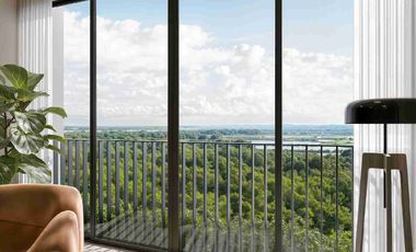 Venta de departamentos 3 dormitorios en vía a la Costa en planos, entorno natural