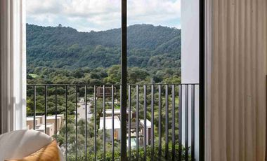 Venta de departamentos 3 dormitorios en vía a la Costa en planos, entorno natural