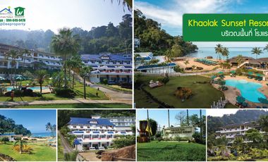 🌅 Beachfront Resort with Private Beach for Sale! Khaolak Sunset Resort – A Rare Gem in a World-Class Destination