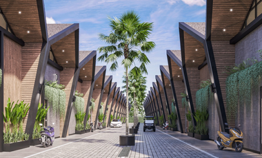 Townhouse dengan infrastruktur sosial yang lengkap